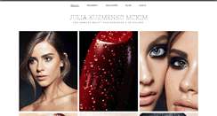 Desktop Screenshot of juliakuzmenko.com